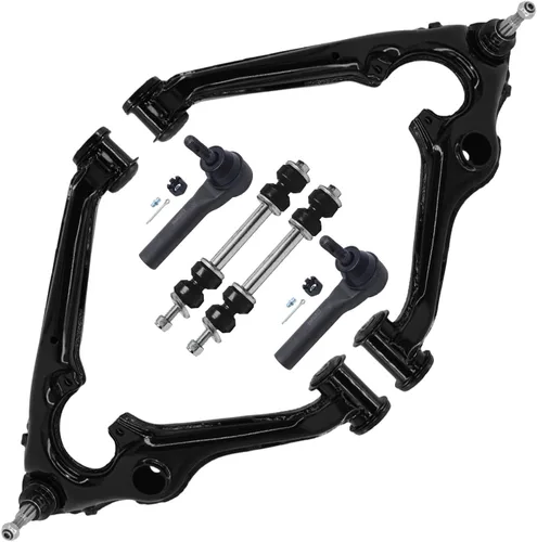 Miniatura 85 de Detroit Axle - Kit de extremo delantero para Chrysler 300 Dodge Charge Challenger 2011-2023, 2 brazos de control inferiores traseros 2 rótulas