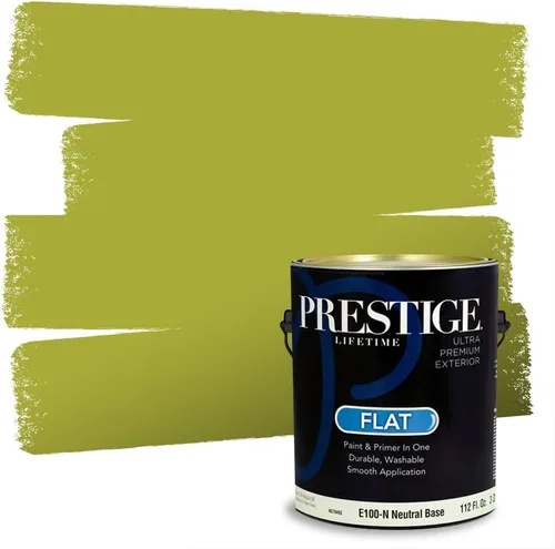 Miniatura 149 de PRESTIGE Pinturas Pintura interior e imprimación en uno, 1 galón, cáscara de huevo, aventura