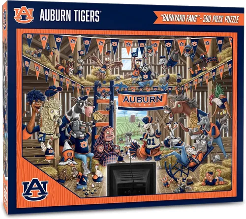 Miniatura 25 de YouTheFan NCAA Barnyard Fans - Rompecabezas de 500 piezas
