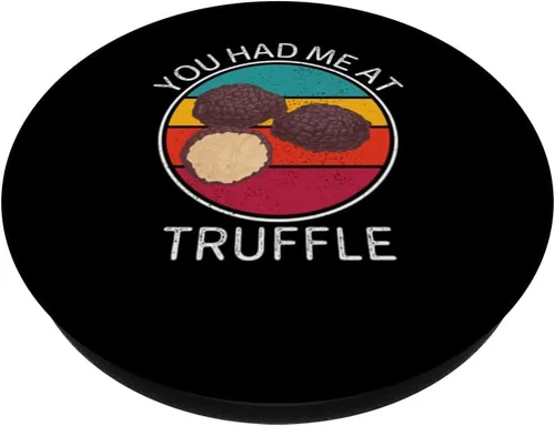 Miniatura 2 de Vintage You Had Me At Truffle Food Lover PopSockets Adhesive PopGrip