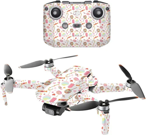 Miniatura 22 de MightySkins Compatible con DJI Mini 2 Dron portátil – Panda Hello Funda protectora de vinilo duradera y única Fácil de aplicar, quitar y cambiar