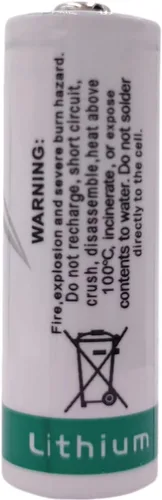 Miniatura 5 de 5 baterías de litio LS17500 (ER17500) de 3.6 voltios A (3600 mAh) de repuesto para respaldo de emergencia LS17500