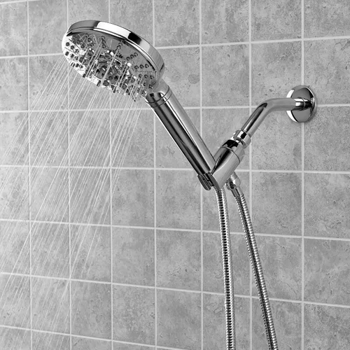 Miniatura 6 de Sprite Showers HKE-CM Biarritz - Manija de ducha filtrada de mano con 7 ajustes, cromada