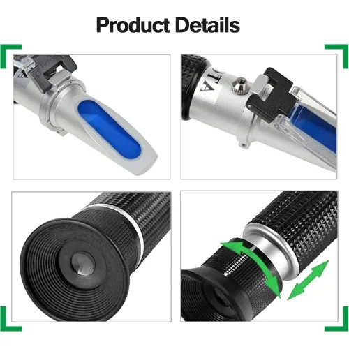 Miniatura 4 de Ade Advanced Optics ade0-10% 0-10% ATC BRIX Refractómetro para Maple Sap, CNC, Rbti