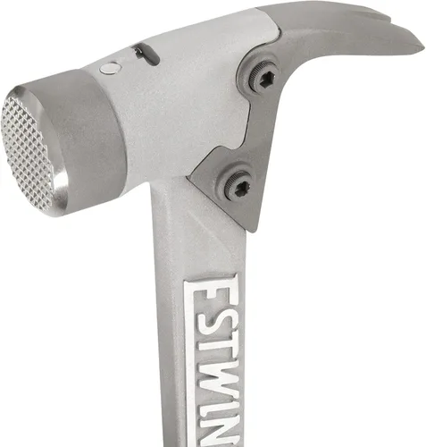 Miniatura 3 de Estwing AL-PRO - Martillo de carpintero de aluminio, 397 g, con garra recta para arrancar, boca fresada y mango reductor de impactos, color negro