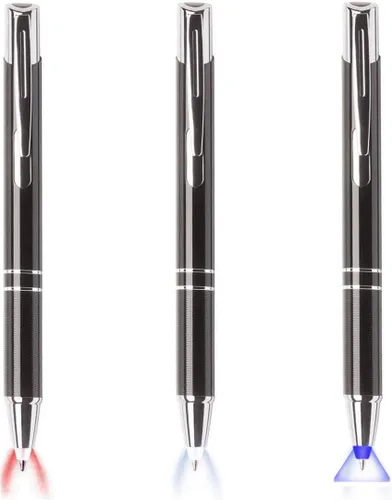 Miniatura 11 de Bolígrafo con luz, bolígrafo iluminado, bolígrafos iluminados brillantes para escribir en la oscuridad, linterna de luz LED, bolígrafo de enfermeras