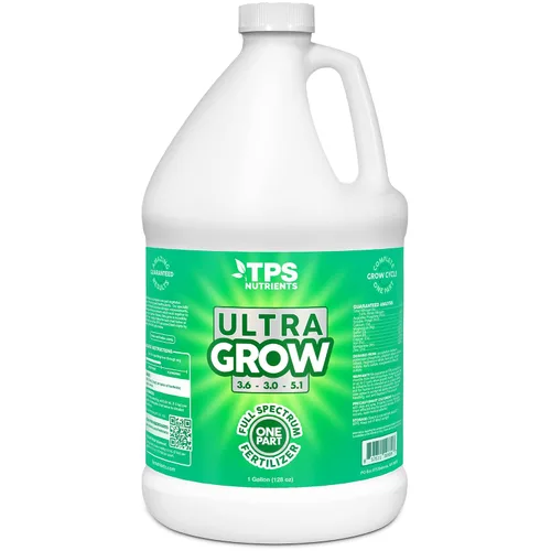Miniatura 7 de TPS NUTRIENTS Fertilizante vegetal Ultra Grow de una parte con todos los NPK Cal-Mag y Micros, 1 cuarto de galón (32 onzas)