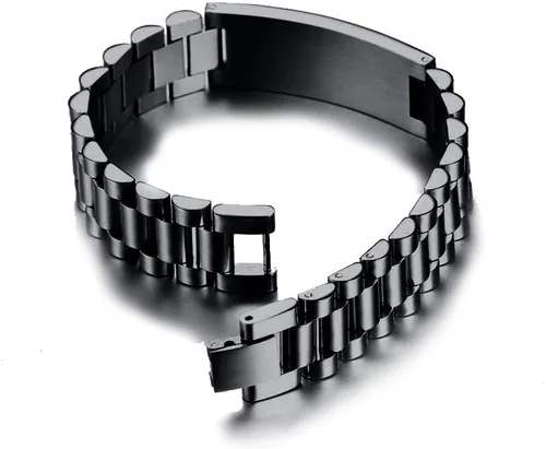 Miniatura 5 de MEALGUET Promesa del Dedo Meñique Pulseras Personalizadas de Acero Inoxidable con Cita de Amor para Parejas, Pulseras de Eslabones para Amante