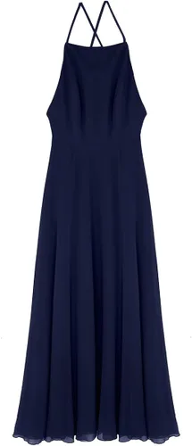 Miniatura 6 de YiZYiF - Vestido de fiesta de gasa para mujer sin espalda