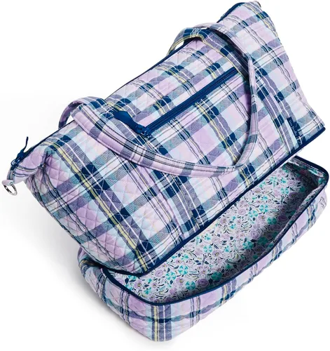 Miniatura 4 de Vera Bradley Bolsa de viaje de lujo de algodón para mujer