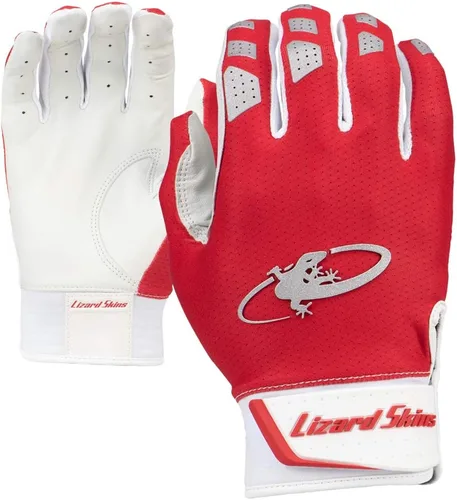 Miniatura 6 de Lizard Skins Komodo V2 - Guantes de bateo de béisbol para adultos Azul Real