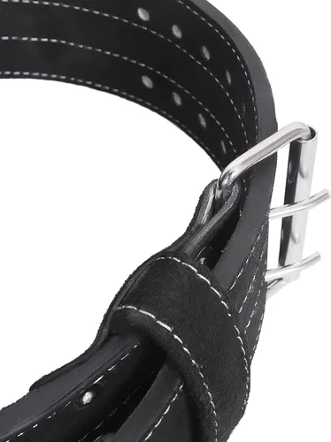 Miniatura 7 de Hawk Sports - Cinturón de levantamiento de pesas de doble punta para hombres y mujeres, 0.394 pulgadas de grosor, cinturón de levantamiento de pesas