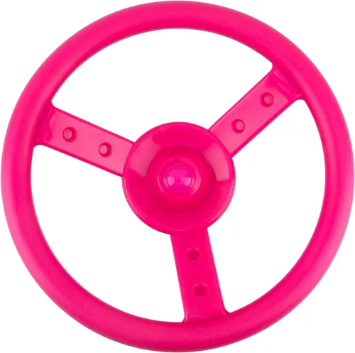 Miniatura 10 de Juego de accesorios de volante de plástico para patio trasero, casa de árbol, parque infantil, gimnasio de selva (1, amarillo)