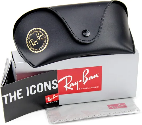 Miniatura 6 de Ray-Ban Auténtico RB2027-601W1-62 Espejo de cristal negro gris