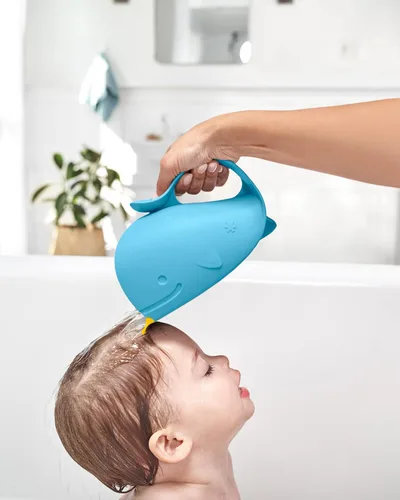 Miniatura 2 de Skip Hop. Bañador de bebe antilágrimas con forma de ballena. Azul