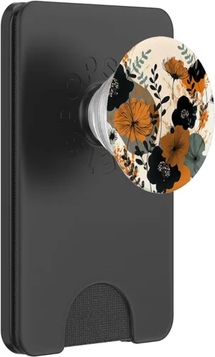 Miniatura 7 de Greenery Botanical Boho Wildflowers Line Art Floral PopSockets intercambiables PopGrip