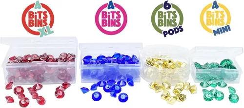 Miniatura 2 de BitsBins - Organizador de piezas de juego de mesa, accesorios que organizan fichas y componentes tanto en la caja de juego como durante el juego