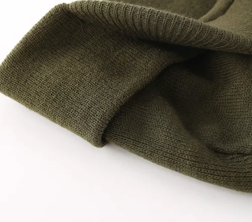 Miniatura 62 de Home Prefer - Gorro de invierno para hombre con visera, cálida y doble punto.