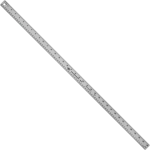 ALVIN Regla de acero inoxidable de 36 pulgadas, modelo R590-36, herramienta de dibujo y diseño para estudiantes y profesionales, ideal para dibujo,