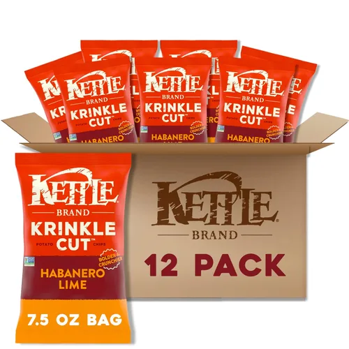 Miniatura 38 de Kettle Brand Papas Fritas, Backyard Barbeque Kettle Chips, Bolsa de Aperitivos, 1.5 Oz