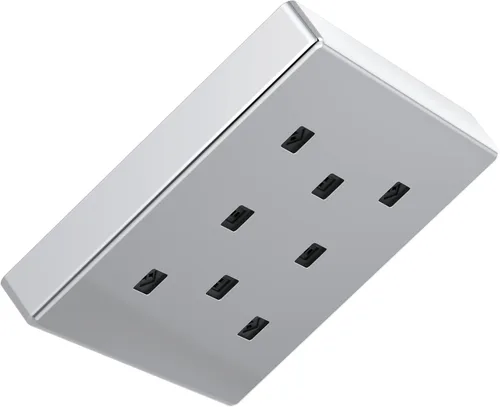 Miniatura 12 de 52171 H2Okinetic - Cabezal de ducha de metal de ajuste único