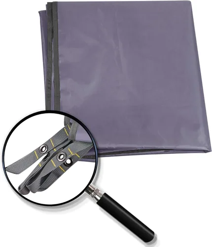 Miniatura 12 de REDCAMP Lona impermeable para acampar, gris/verde 4 en 1 multifuncional tienda de campaña para acampar, senderismo, mochileros