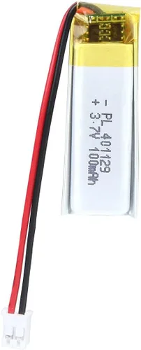 Miniatura 21 de Batería recargable Lipo de polímero de litio de 3.7V 3000mAh 605080 con conector PH2.0.000 in JST para altavoz y dispositivo inalámbrico