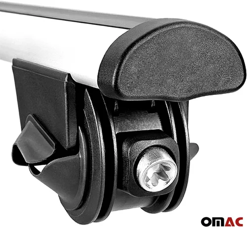 Miniatura 9 de OMAC USA - Barras portaequipajes con cerradura para portaequipajes de aluminio, 2 piezas para Jeep Grand Cherokee 1992-2001
