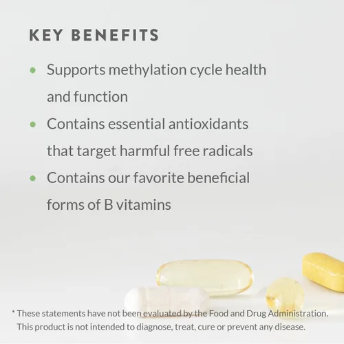 Miniatura 4 de Holistic Health Multivitaminas y minerales todo en uno para refuerzo antioxidante, suplemento de minerales múltiples para apoyar la metilación