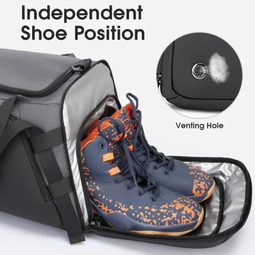 Miniatura 3 de BANGE Gym Sports - Mochila de lona para hombre y mujer