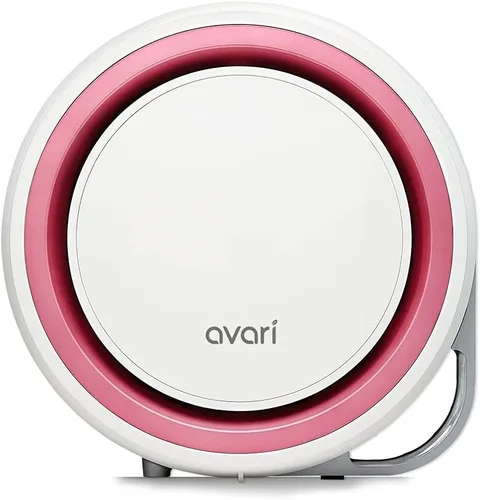 Miniatura 2 de AVARI™ Purificador de aire personal de escritorio rosa 525 fabricado en Corea. Filtrado de la zona de respiración personal. Filtros electroestáticos