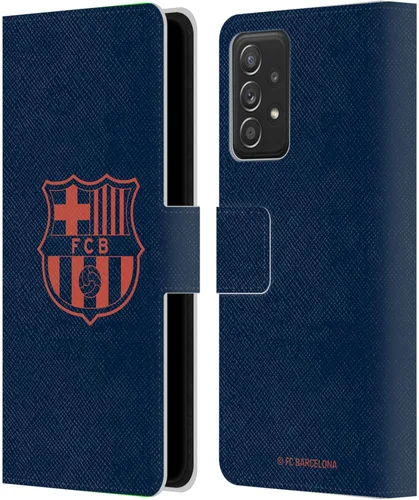Miniatura 109 de Head Case Designs Funda de piel con licencia oficial del FC Barcelona Barca Crest Graphics para Samsung Galaxy A06 4G
