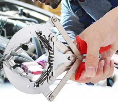 Miniatura 5 de Alicates de anillo de pistón, alicates de compresor de anillo de pistón automático para automóvil, instalador de herramientas de extracción