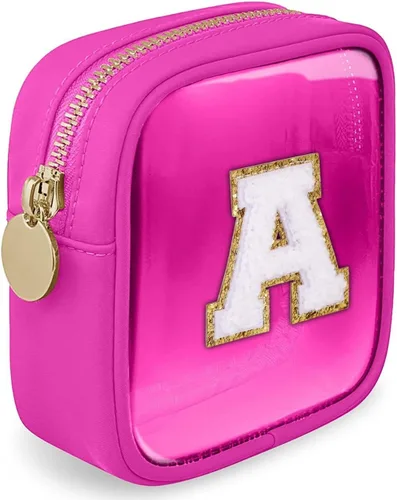 Miniatura 69 de Bolsa de Maquillaje Transparente Pequeña Bolsa de Cosméticos Bolsa de Viaje de Artículos de Aseo Bolsa Transparente con Cremallera Bolso Organizador