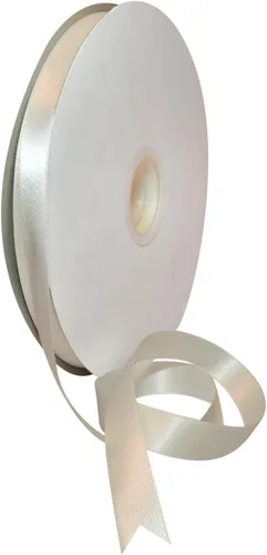 Miniatura 16 de Morex Ribbon Cinta de satén de doble cara de 1/4 pulgadas x 100 yardas, cinta blanca antigua para envolver regalos, tarjetas de regalo