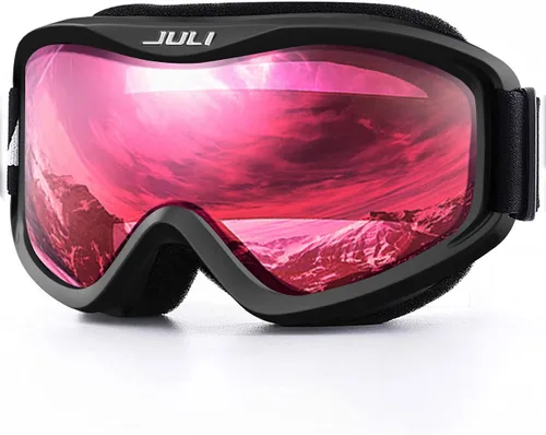 Miniatura 6 de Juli Gafas de esquí para niños, gafas de snowboard para niños y niñas, motos de nieve, esquí, patinaje, edad 3-8 4302