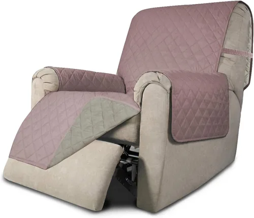 Miniatura 240 de Easy-Going - Funda para sofá, futón y sillón sin reposabrazos, reversible, resistente al agua, para mascotas y niños (azul oscuro/azul claro)