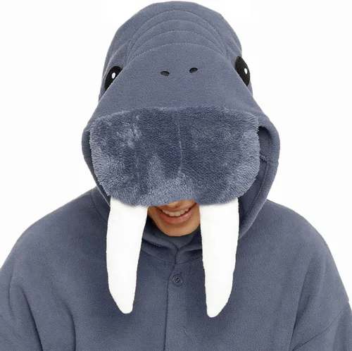 Miniatura 2 de dressfan Pijama de morsa, disfraz de morsa, disfraz de morsa, disfraz de cosplay