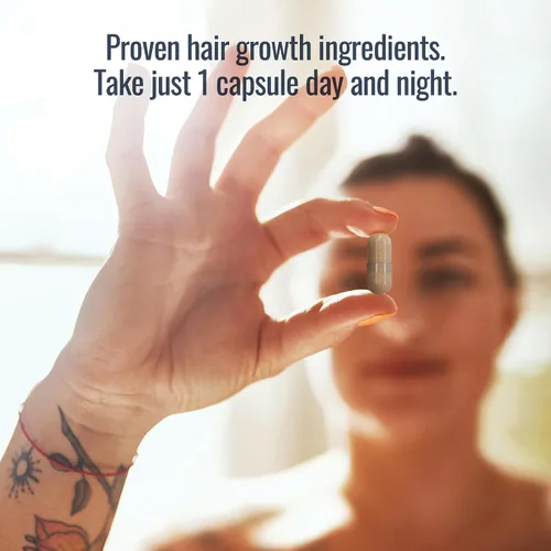 Miniatura 6 de Foundation Skincare Vitaminas para el cabello sin enredos (suministro para 60 días) – Suplemento de colágeno y biotina para mujeres y hombres