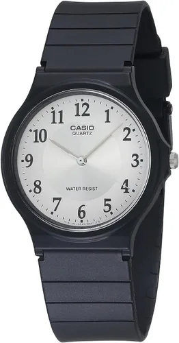 Miniatura 6 de Casio MQ24 Series Quartz Analog Watch for Men Water Resistant Resin Case Resin Band Resin Glass Three Hand Analog (HR, Min, SEC)