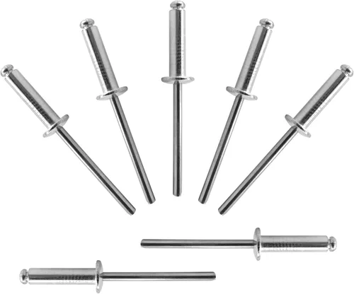 Miniatura 36 de ALLCLEAN 50 piezas de remaches ciegos profesionales de acero inoxidable de 1/4" x 1/2", remaches POP de 6,4 x 12 mm, agarre y mandril de acero