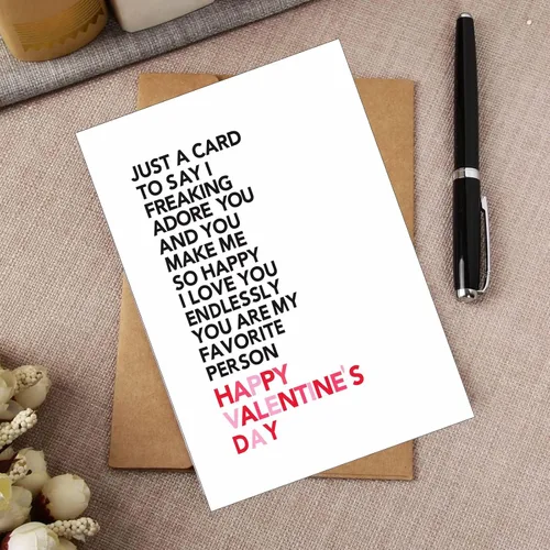 Miniatura 2 de CJ&M I Fucking Love You (Love Fucking You) - Tarjeta grosera del día de San Valentín, tarjeta divertida, gran regalo para pareja, tarjeta del día