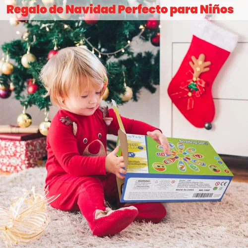 Miniatura 8 de Juego de bolos para niños AugToy 2-5 años, juego de bolos de interior suave para niños de 1, 2, 3, 4 años, niños y niñas, 10 pines de bolos