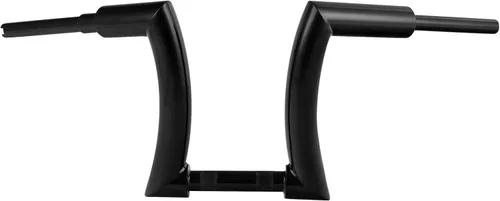 TCT-MOTORPARTS Manillar de 12 Pulgadas Rise Ape Hanger Bar de 2 Pulgadas para Harley Dyna Wide Glide Lowrider FLST FXST 1983-2008 Softail Street Bob