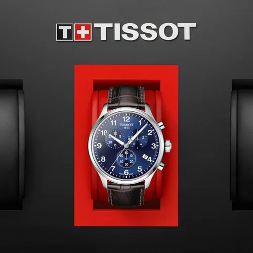 Miniatura 5 de Tissot Mens Chrono XL Stainless Steel Casual Watch Brown