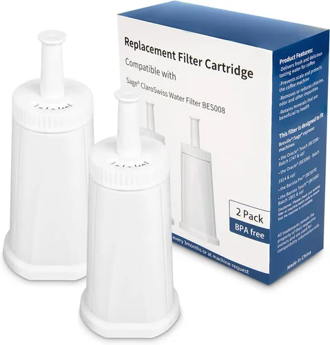 Filtro - Filtro de agua de repuesto compatible con Breville Sage Claro Swiss para Oracle, Barista & Bambino - Comparar con la parte #BES008WHT0NUC1.