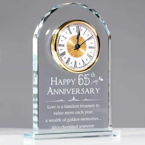 Miniatura 14 de YWHL Regalos de Reloj del 25º Aniversario de Boda para Pareja, Regalos de Recuerdo del 25º Aniversario para Esposo/Esposa, Decoración de Reloj