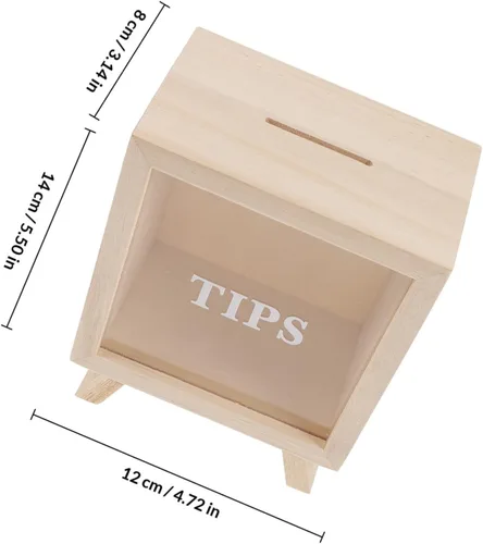 Miniatura 2 de Alcancía Contenedor de cambio de monedas, gabinete de baño, escritorio, banco de monedas, adorno para niños, olla de dinero, decoraciones de viaje