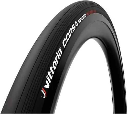 Vittoria Corsa Speed G2.0 Tubeless Ready - Neumáticos para bicicleta, negro completo, grafeno para ciclismo de carretera, touring, carreras
