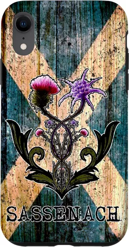 Miniatura 25 de Purple Thistle Flower Scottish Flag Scots Sassenach Vintage Case for iPhone 17